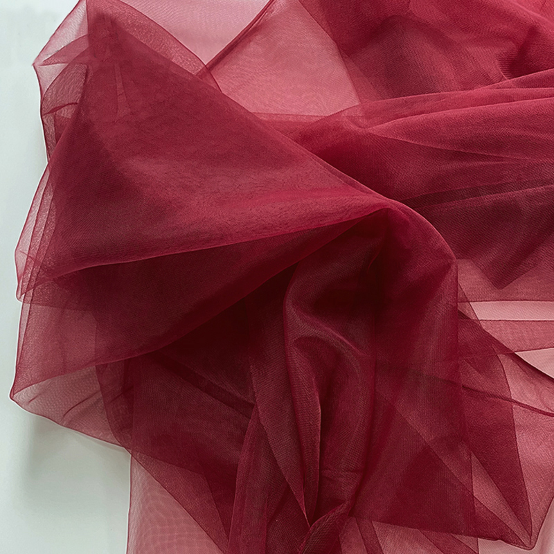 Tela de tul rojo Extra suave por yarda, tul mate de 63 "de ancho, tela de malla para velos, vestido tutú, fondos, Material de costura DIY: S / gris