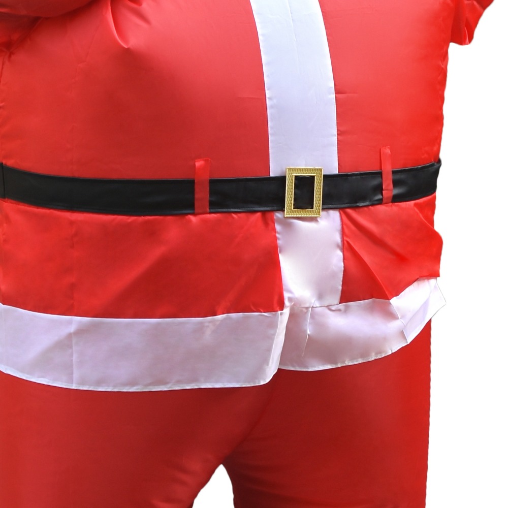 Inflatable Santa Claus Costume Halloween Costumes for Adult Christmas Party Fancy Dress Outfit Father Christmas Cosplay Disfrace