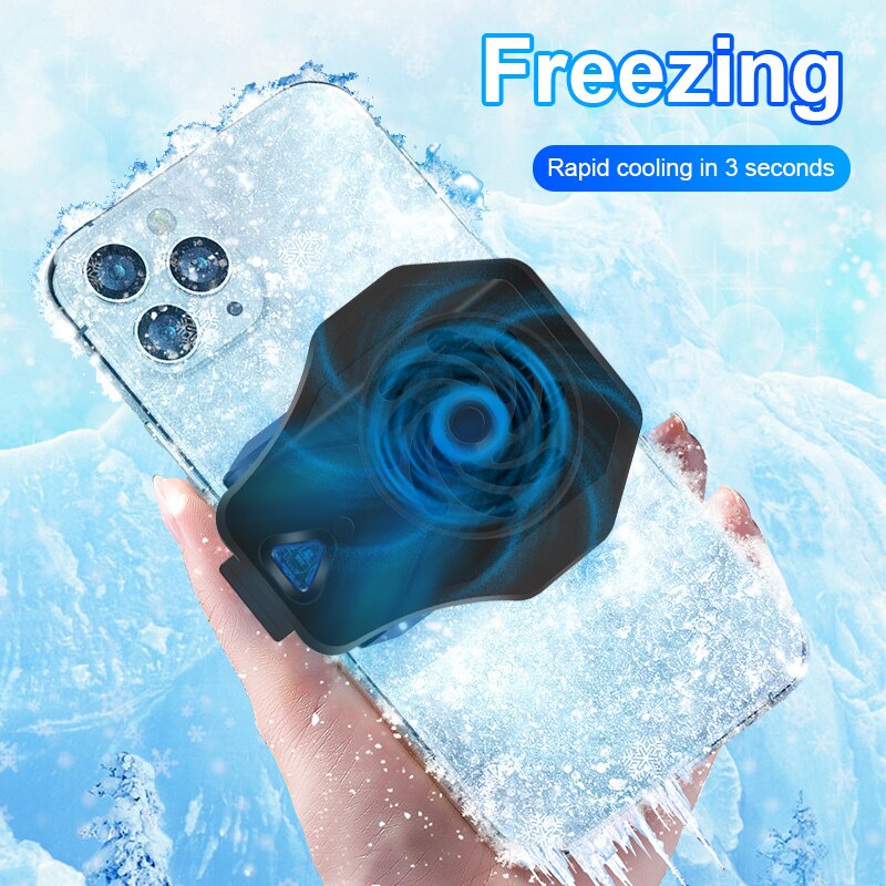 G6 Cooling Fan Mobile Phone Radiator Game Cooler For iPhone Samsung Huawei / Dl02 3-Mode Mobile Phone Radiator For PUGB Phone