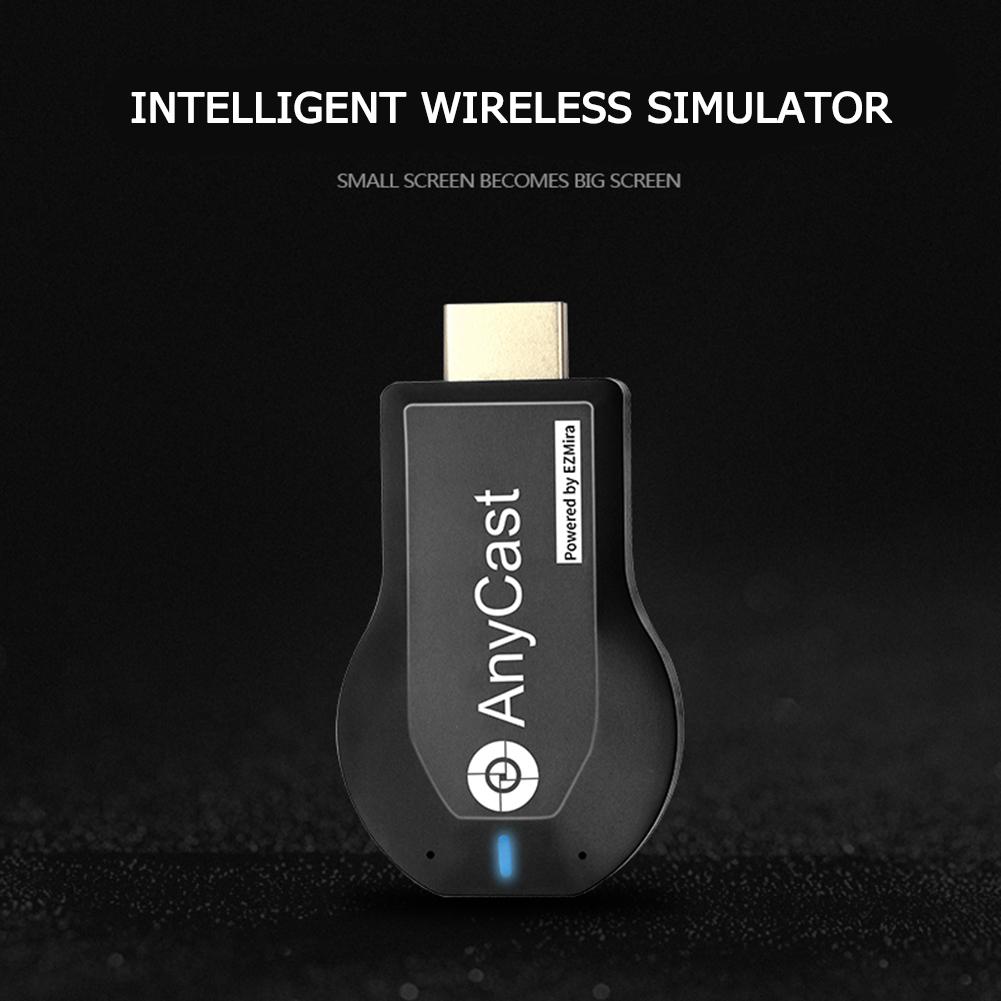 Anycast m2 mais hdmi tv vara wi-fi display dongle receptor para ios android miracas airplay dlna wi-fi sem fio display dongle