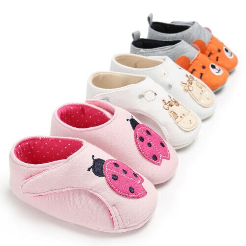 Baby Girl Boy Kids Velcro Soft Sole Crib Shoes Sne... – Vicedeal