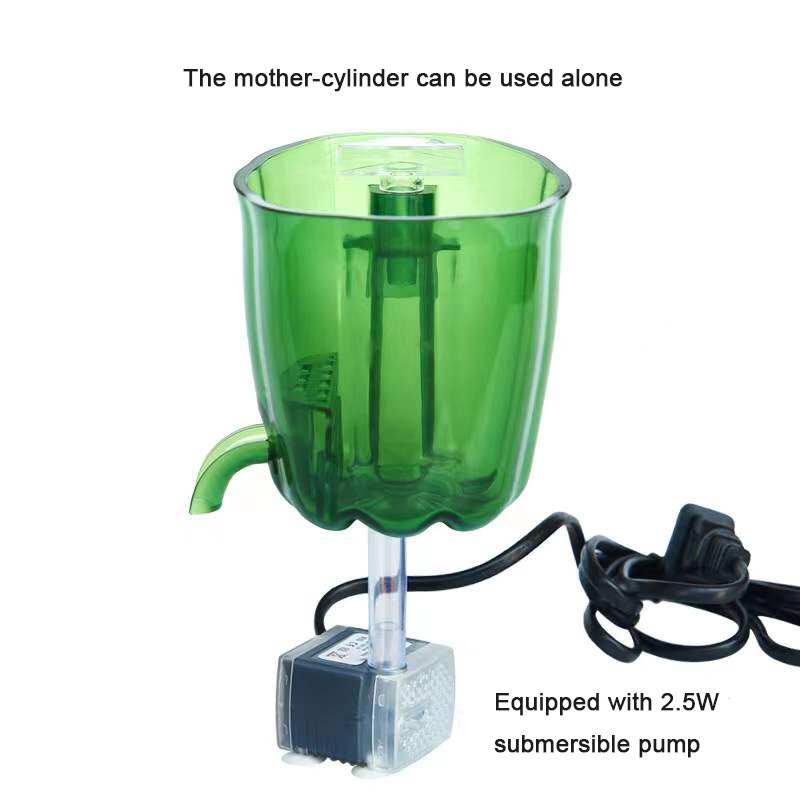 Aquarium Filtering Schoner Water Zuivering Filter Doos Muur Gemonteerde Kleine Waterval Aquarium Filter: with water pump