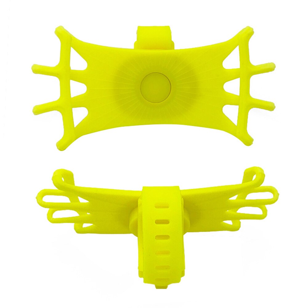 Support pour téléphone de vélo pour IPhone XS Max 7 Samsung Xiaomi Support de téléphone pour moto universel Support de guidon de vélo Support de Support: Jaune