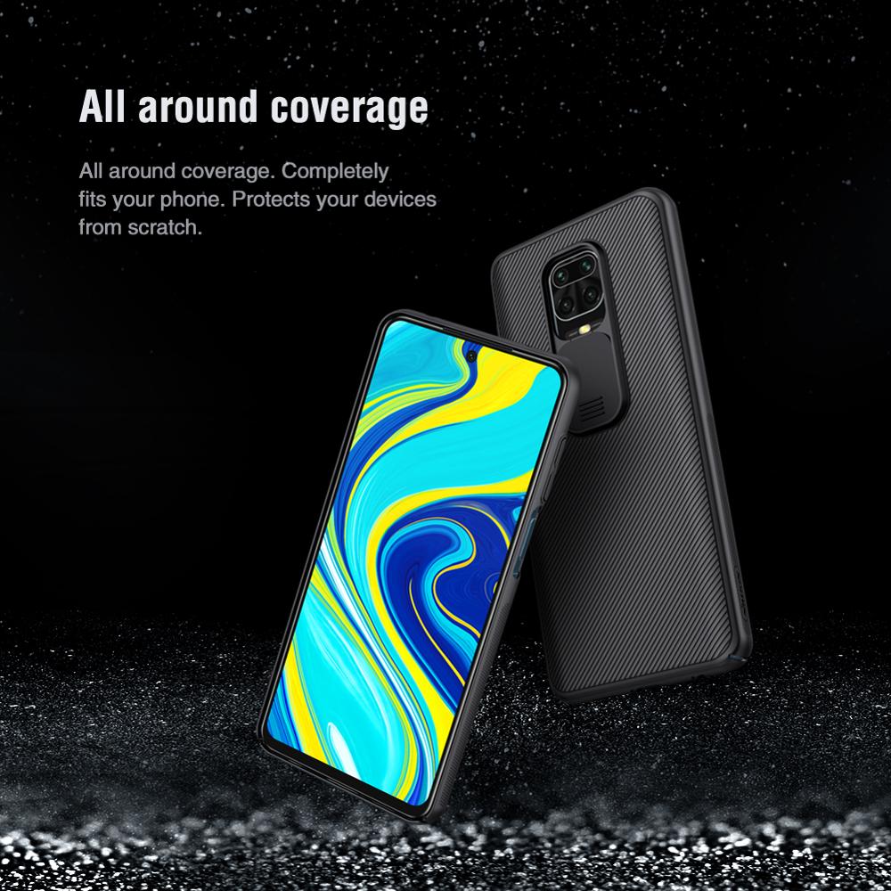 For Xiaomi Redmi Note 9s Note 9 Pro Max Phone Case PC Nillkin Slider Cover Camera Protective case For NOTE 9 NOTE9 PRO Back Cove