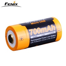 Fenix – batterie Li-ion 700 RCR123A, Rechargeable par USB, 16340 mAh