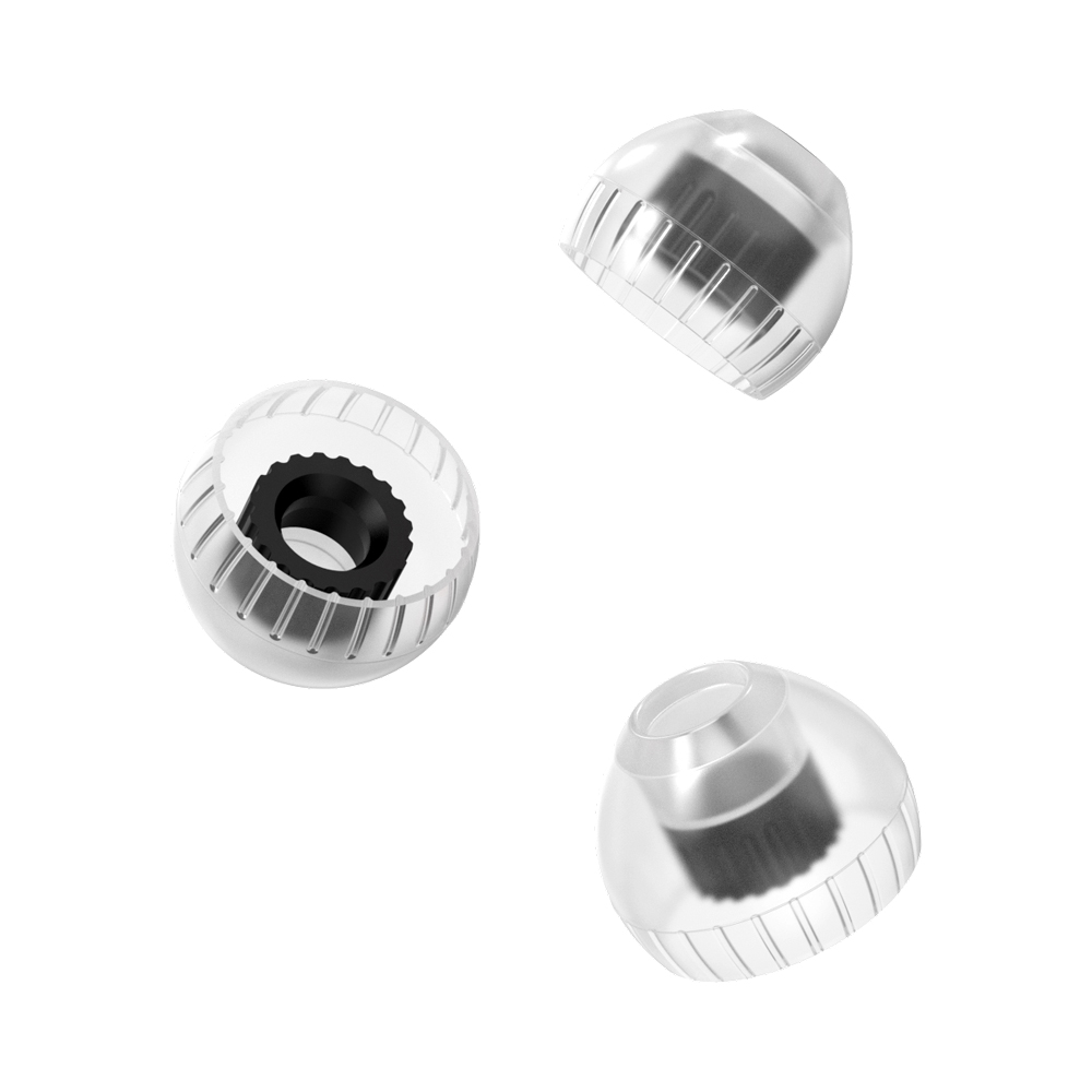 Trn t Ohr stöpsel Silikon Ohr stöpsel Speicher Ohr stöpsel doppelte Stütz struktur Kopfhörer 3 Paar Kopfhörer Headset Ohrhörer Kopfhörer