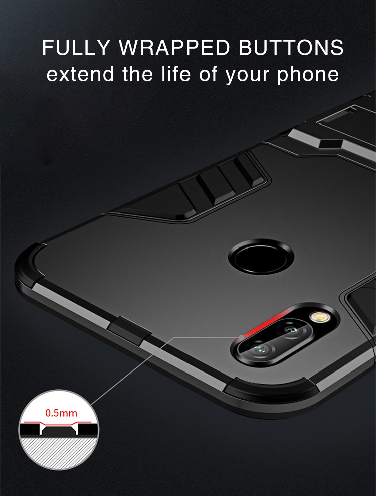 Shockproof Armor Holder Case For ASUS Zenfone Max Pro M1 M2 ZB601KL ZB602KL ZB631KL Original Case Max Pro M 1 2 Cover