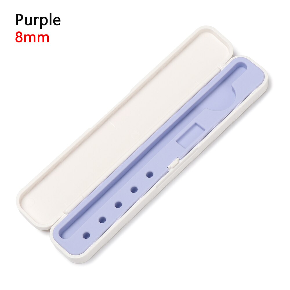 1 PC Clamshell Silicone Stylus Pen Cover Travel Storage Box Protective Hard Holder Portable Pencil Case For Apple Pencil 1/2: 8mm-2