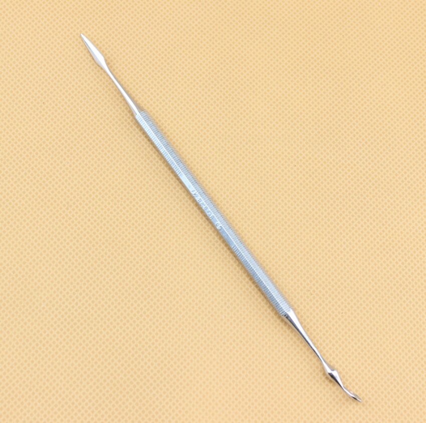 3 Stks/set Dental Wax Scoop Beeldhouwen Mes Rvs Dubbelzijdig Clay Carving Mes Tandarts Gereedschap Dental Pick Wax tool