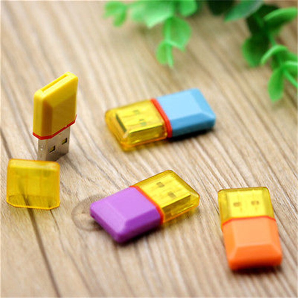 USB 2.0 Micro SD SDHC TF Flash Memory Card Reader Mini Adapter für Laptop