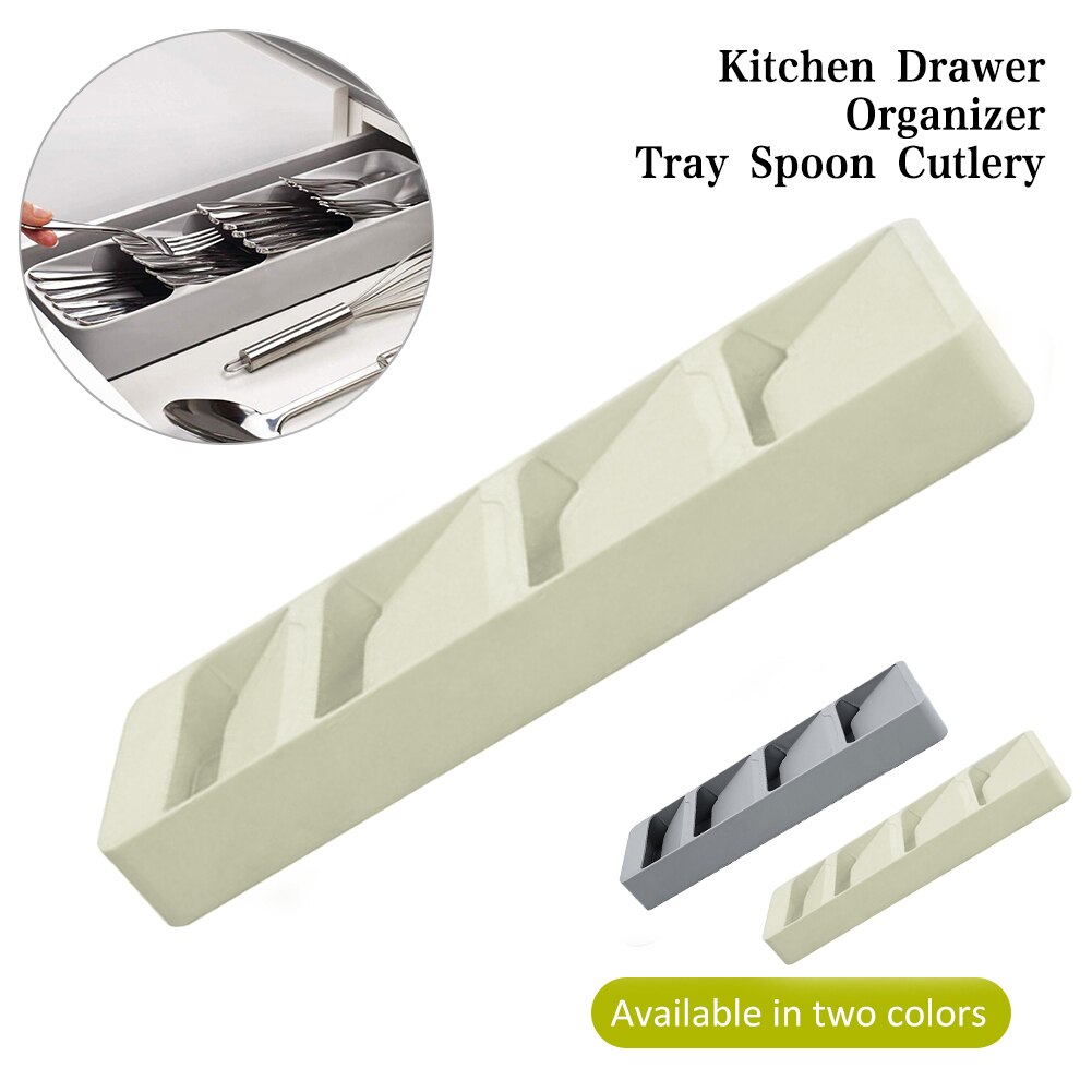 Kitchen Drawer Tray Spoon Knife Fork Cutlery Rack ... – Vicedeal