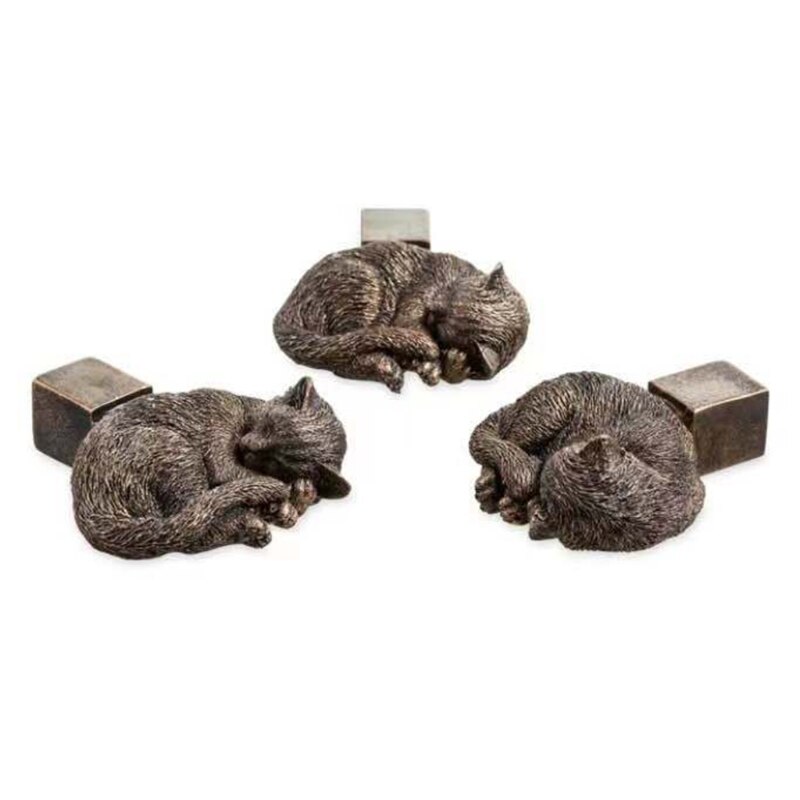 K5DC 3 pz piedi decorativi per fioriera pianta animale piedi in vaso resina ornamenti decorativi fatti a mano supporto decorativo per fioriera: C