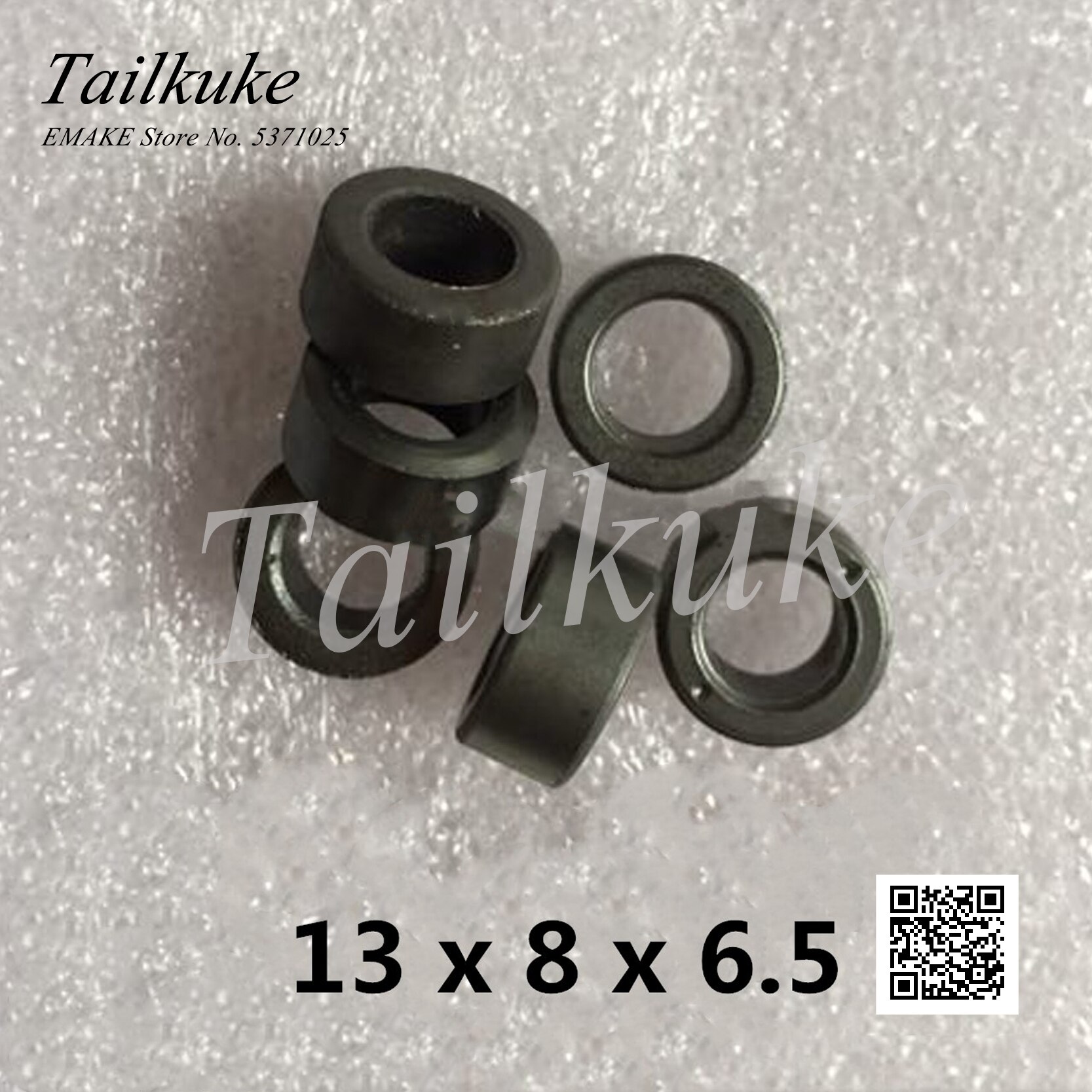 Ferrit magnetisk ring 13*8*6.5 mn- zn magnetisk ring transformer kerne anti-interferens magnetisk ring induktans magnetisk ring