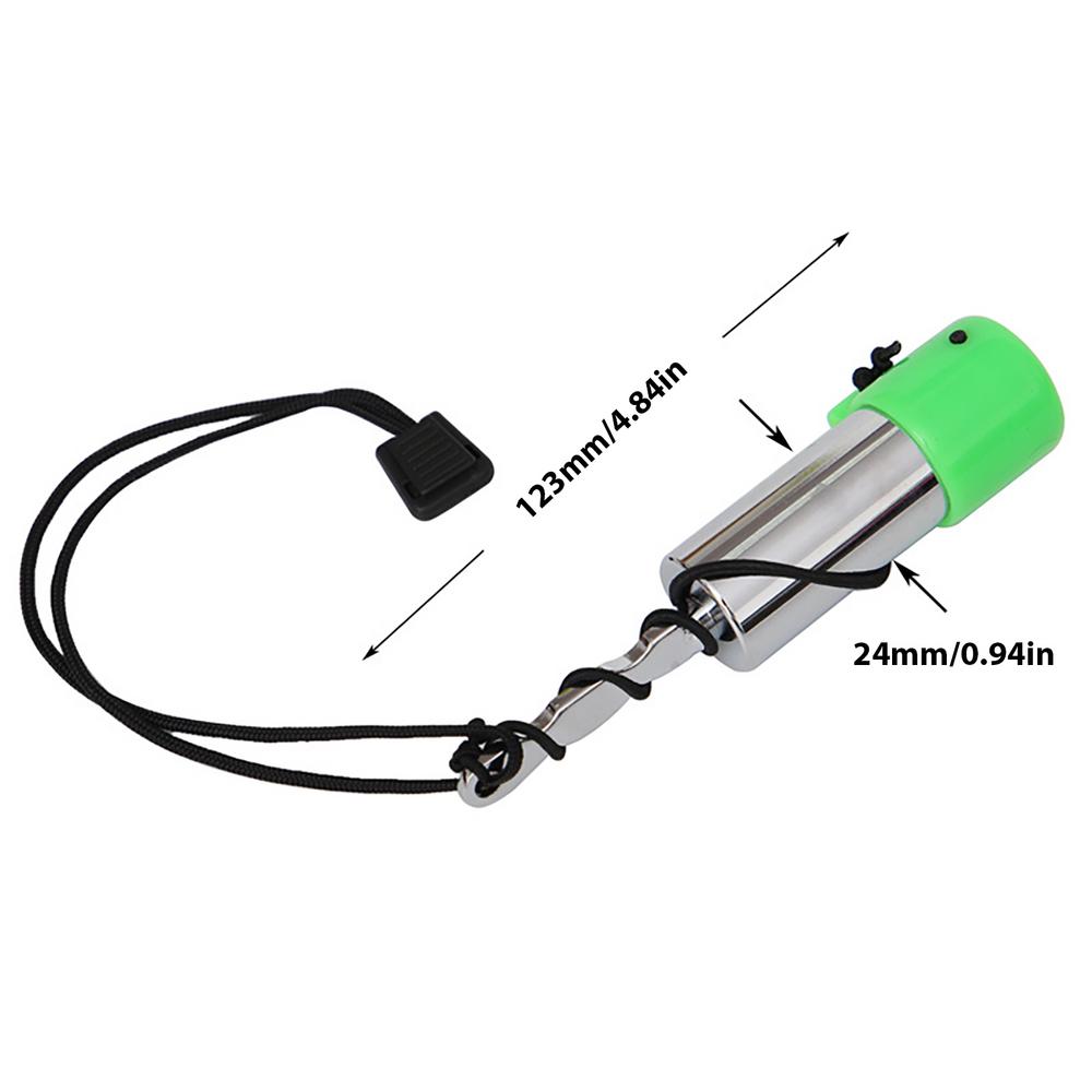 Scuba Noise Maker Scuba Diving Underwater Shaker with Clip Rattle Stick for Scuba Diving Gear Scuba Accessories Noise Maker: Red