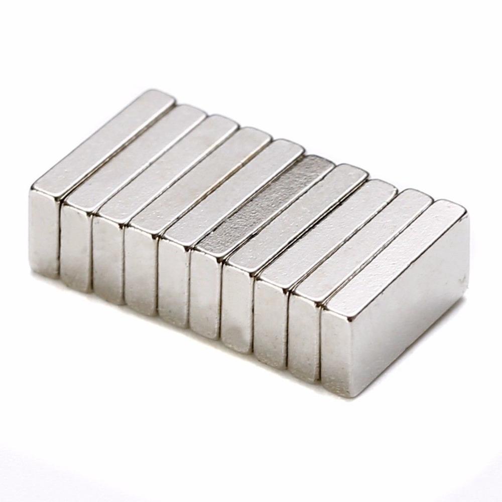 AETool 30 pcs 10x5x2mm N38 Super Krachtige Magneet Sterke Blok Vierkante Zeldzame Aarde Neodymium Magneten magneet 10mm x 5mm x 2mm