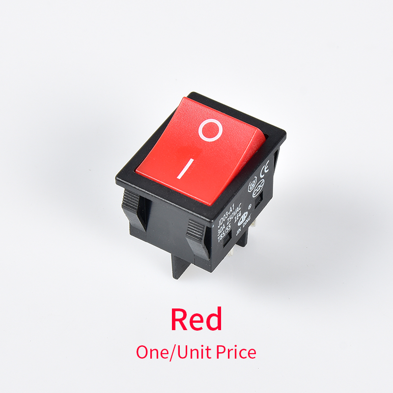 Inverter Electric welding machine KCD4 Rocker switch ON-OFF 2 Position 4 Pins Power Switch 30A/250VAC Electrical equipment: Red
