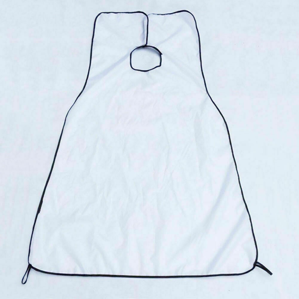 Delantal para el cuidado de la barba, babero de Bata impermeable, babero de baño