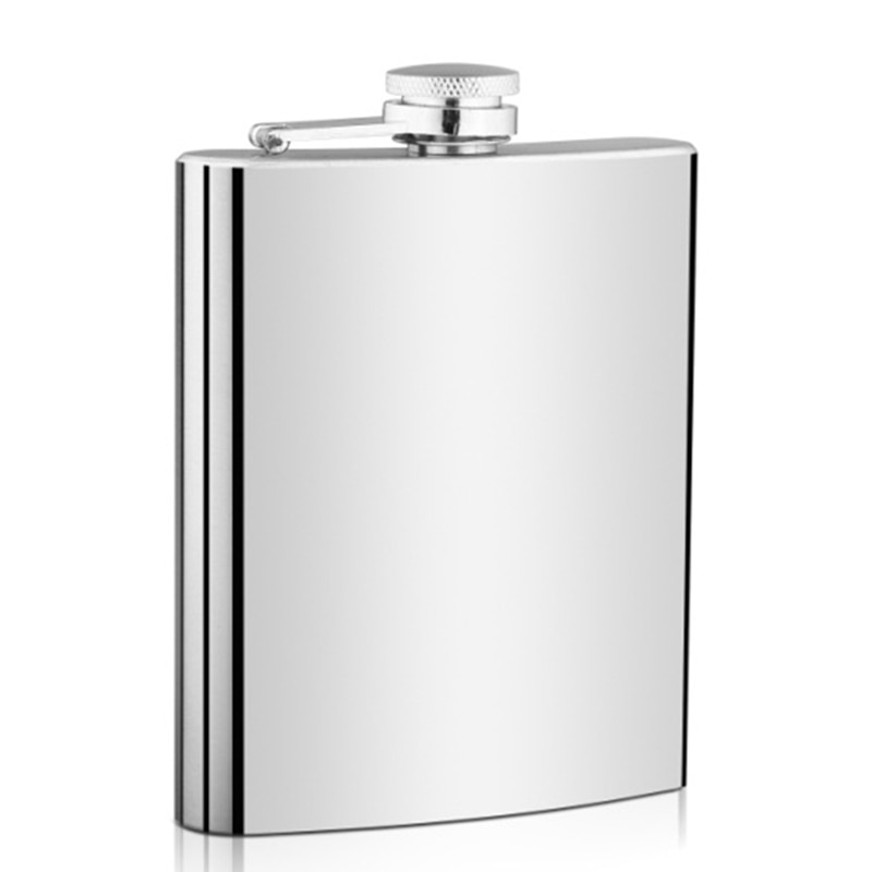 Tragbare Edelstahl Flachmann Alkohol Flasche Reise Whiskey Alkohol Schnaps Flasche Wein Whiskey Topf Getränk Flasche