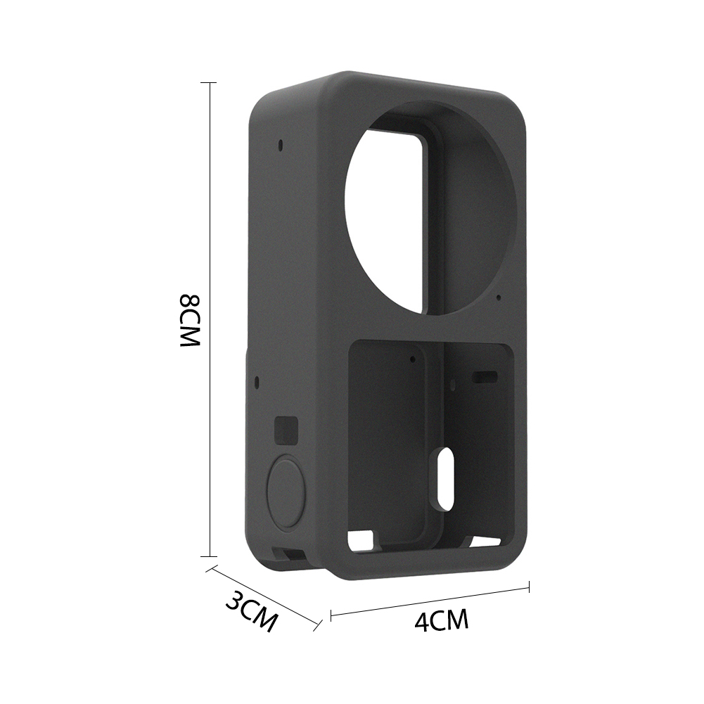 1Pc Sport Camera Siliconen Case Protector Anti Dust Beschermhoes Voor Dji Action 2 Accessoires