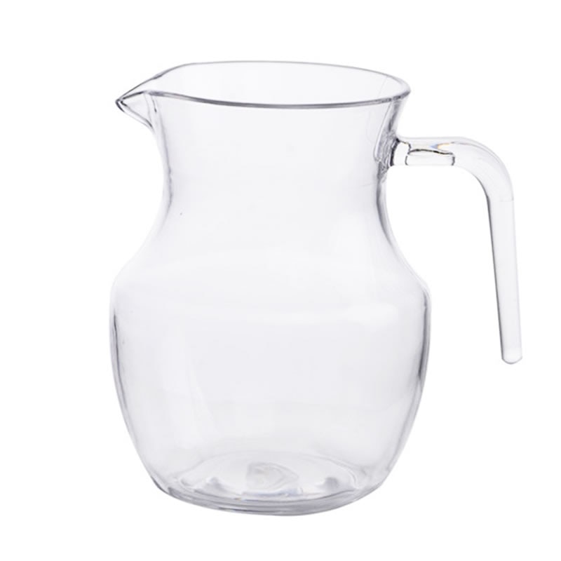 Plastic Serving Pitcher Transparent Water Carafe for Coffee Juice Ice Tea Wine Beverage Dispenser Tea Pot with Lid Drinkware