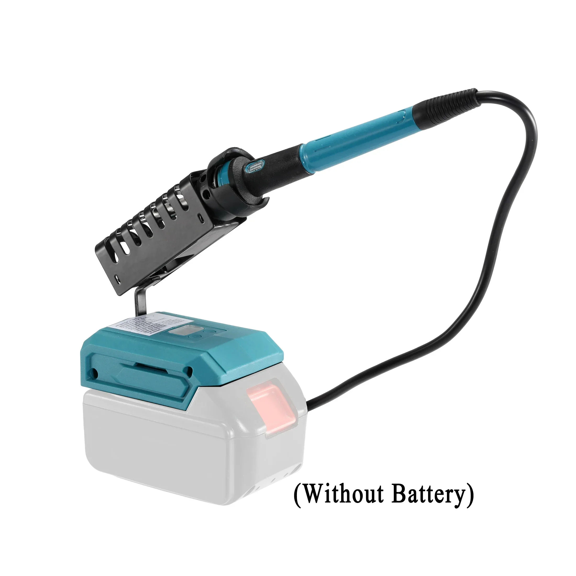 Makita 20v -accu soldeerbout 60w draadloos lasgereedschap, temperatuur instelbaar tot 300-500 ℃, snelle opwarming