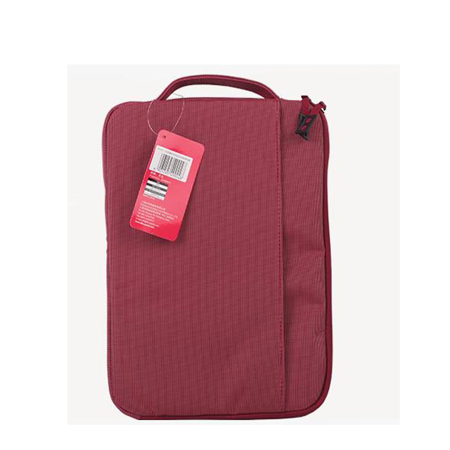 DHS Original RC401/402 Table Tennis Bag Ping Pong Case nylon Table tennis racquet handbag: Red