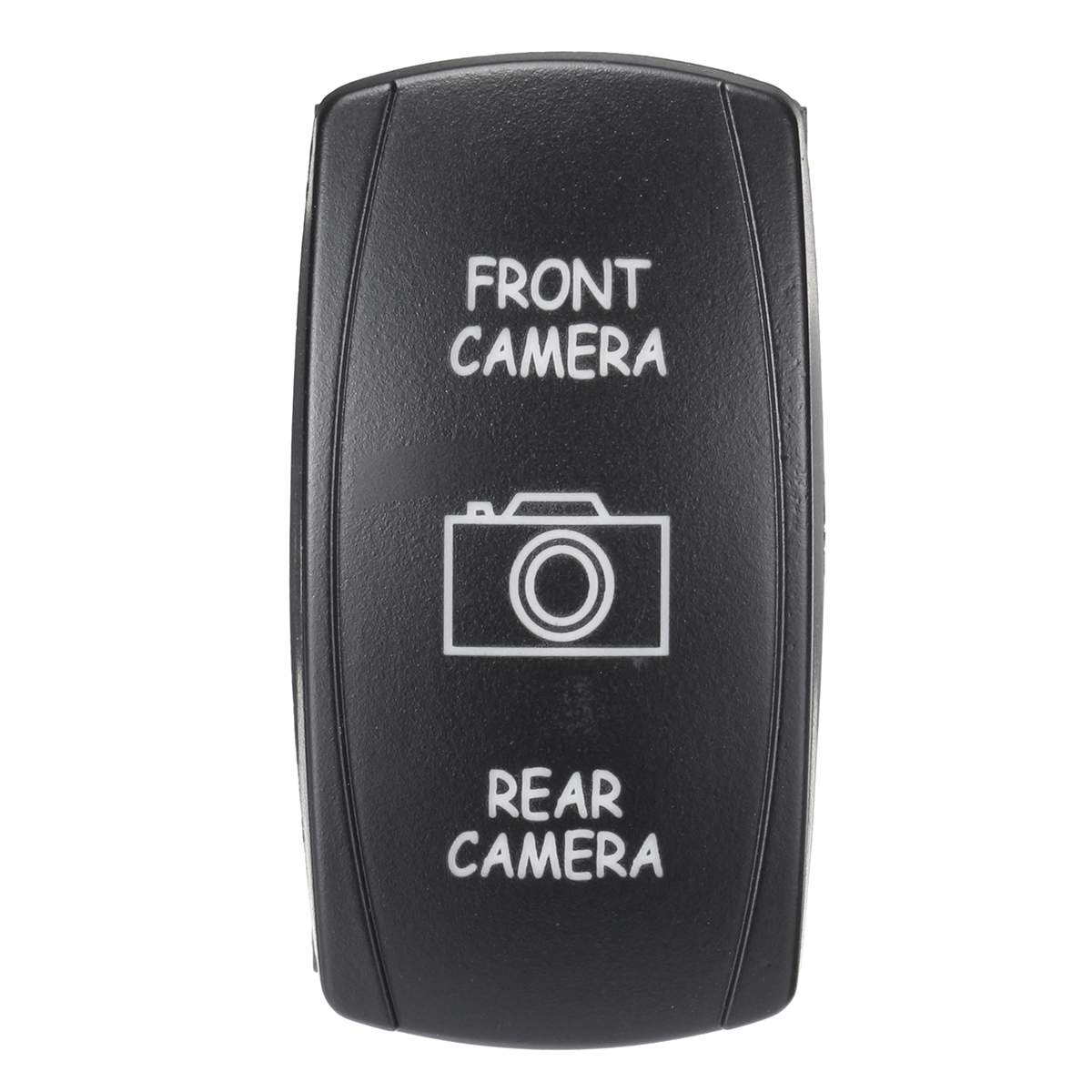 Universal Car 12V 7 Pins FRONT CAMERA REAR CAMERA Switch LED DPDT ON-OFF-ON Rocker Switches RV Boat