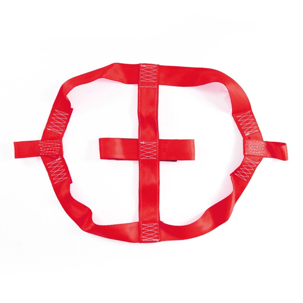 Universal Motorbike Transportation Tie-Down Moto Accessories Motorcycle Rear Wheel Fixing Fastening Webbing Belt Strap: RearRed