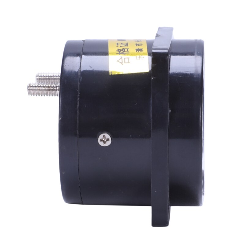 AC 0-3A Round Analog Panel Meter Current Measuring Ammeter Gauge Black