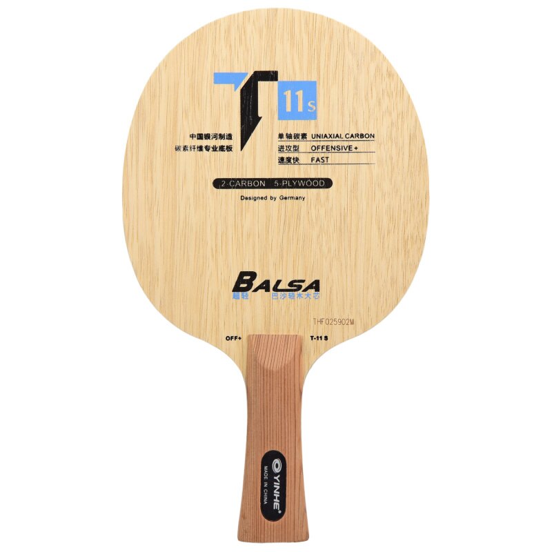 Yinhe uranus  t10 t11 sypress arylat-karbon off bordtennisblad for pingpongracket: T11s fl