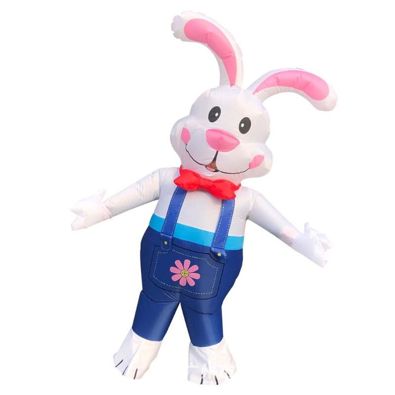 Inflatable Suits Blow Up Rabbit Fancy Dress Costume Outfit Halloween Cosplay Party Dress