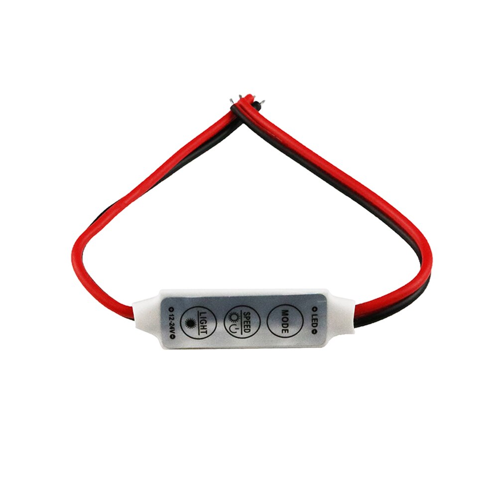 44 schlüssel 24 Tasten 17Schlüssel LED RGB Regler DC12V IR / RF Fernbedienung Regler für SMD 3528 5050 RGB LED Streifen Lichter: 3Schlüssel Mini