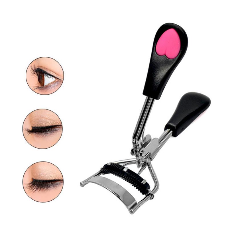 1PC For Lady Tweezers Cosmetic False Eyelash Eyelash Curler With Comb Tweezers Curling Eyelash Clip Eye Beauty Tool