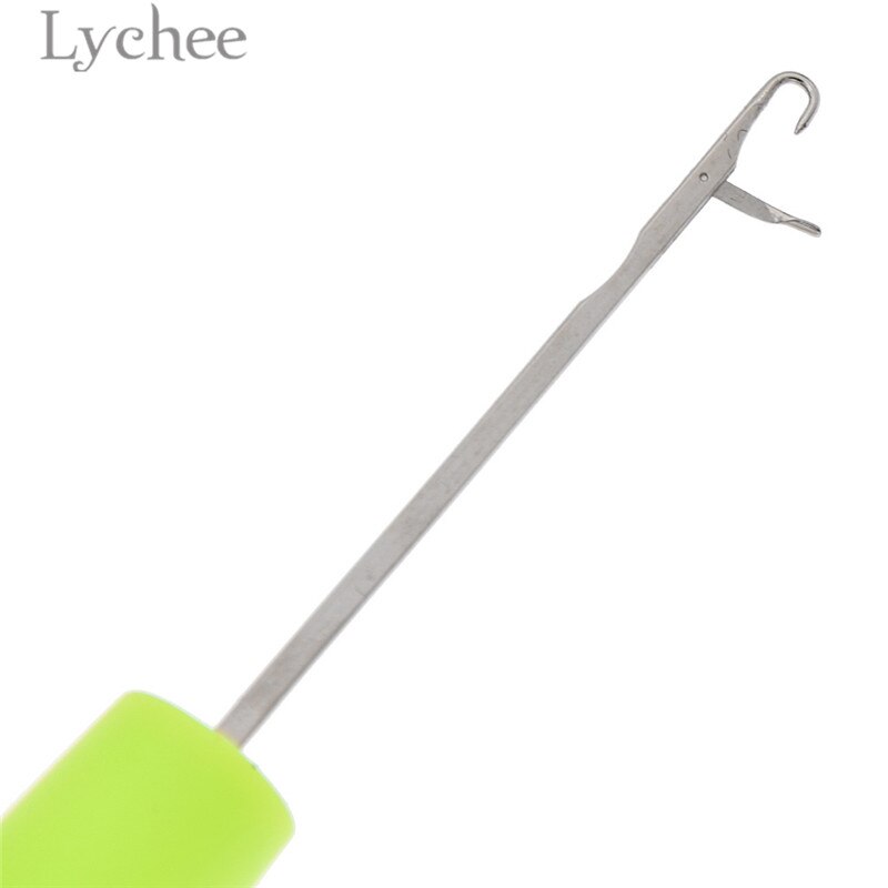 Lychee Life-funda de almohada con patrón de perro Kawaii, Kits de gancho de pestillo, cojín bordado sin terminar, suministros de Material de costura DIY