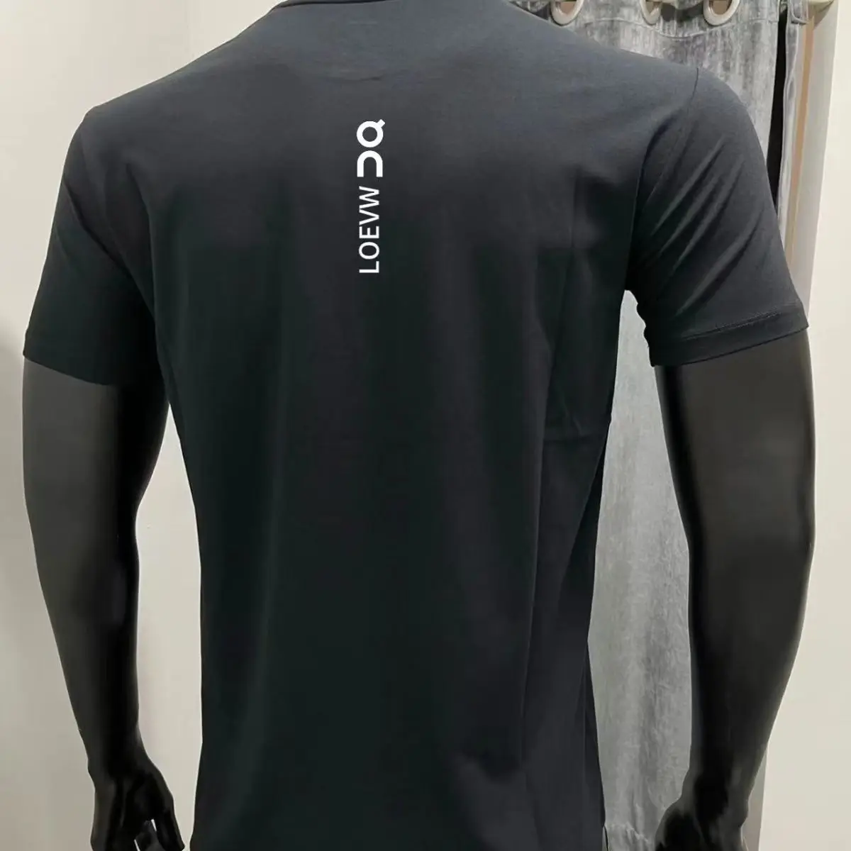 2025, Sommer-Explosion, reine Baumwolle, Rundhals-T-Shirt für Männer und Frauen mit dem gleichen Aufdruck, lockeres, kurzärmliges, lässiges Paar-oben