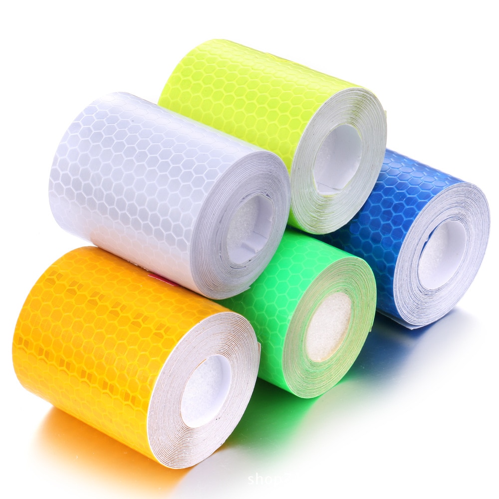 300cmx5cm Reflective Safety Stickers Reflective Warning Tape Road Safety Tape