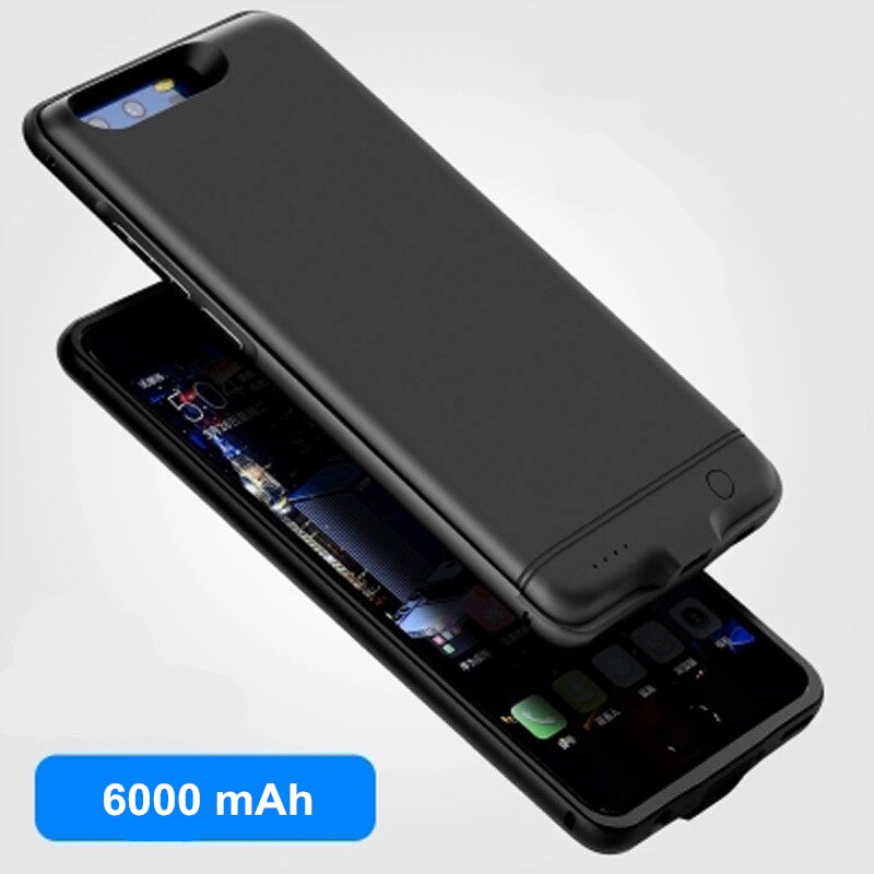 ZKFYS Dünne Batterie Abdeckung Für Oneplus 5T Power Bank Fall 6000mAh Externe Batterie Lade Fällen Tragbare Ladegerät Power coque
