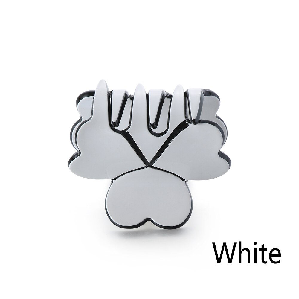 1 stuks Mini Acryl Klavertje Vier Haarspelden Vrouwen Kleurrijke Haar Klauwen Clips Clamp Haarspeldjes Haarspelden Styling Tools Accessoires: WHITE