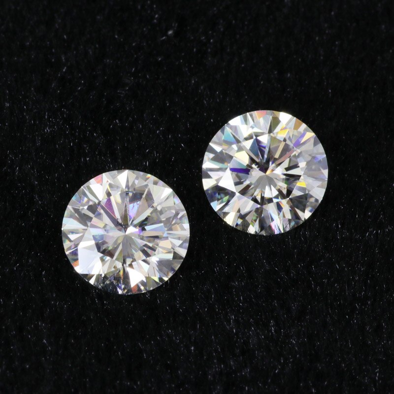 Inclusief certificaat verkoopprijs 1.5 karaat 7.5 mm ef kleur zuiverheid vvs ronde briljant geslepen moissanite voor korting