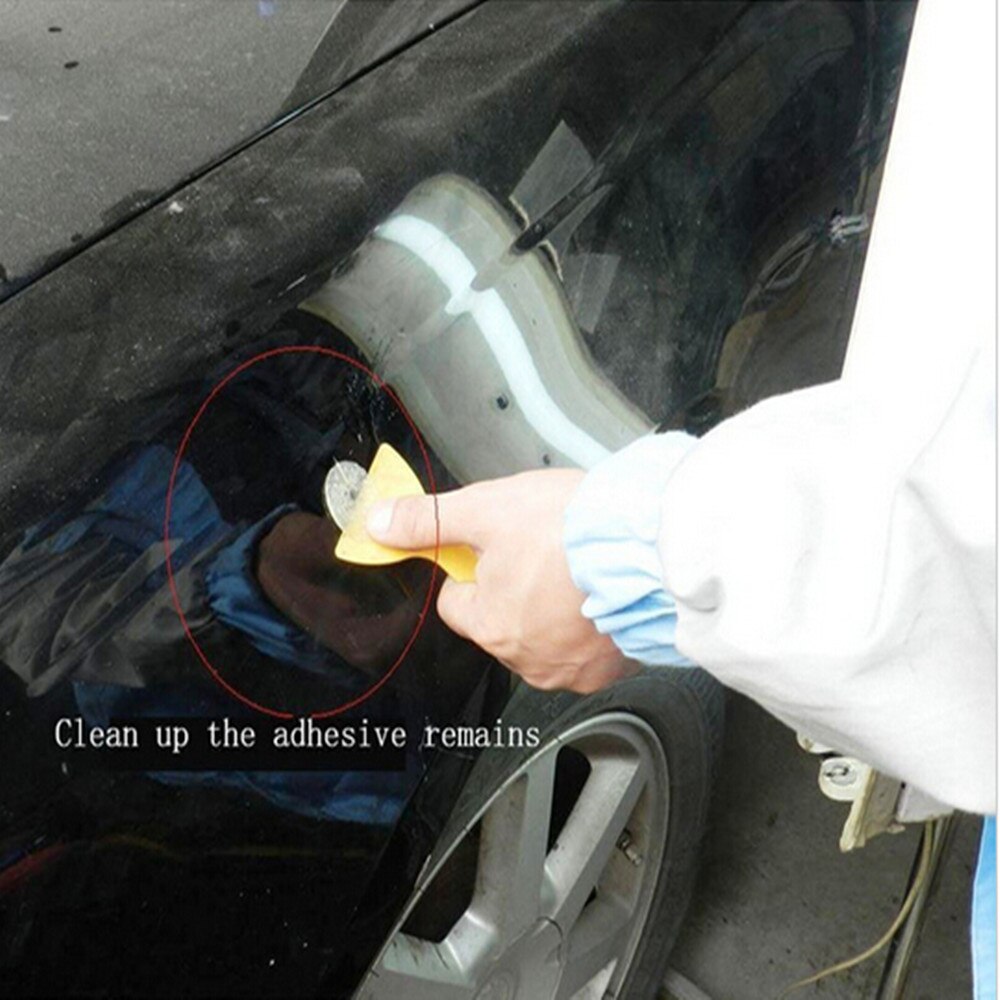 Pdr verktyg plast lim spade auto bil trim klädsel borttagning verktygssats 2 plast skrapbräda buckla lyftare