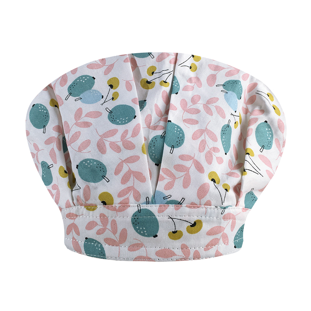 Chapeau de chef unisexe imprimé multi-styles, pour l'entretien ménager, pour cantine, Restaurant, cuisine, service de boulangerie, chapeau de chef pour femmes: photo4