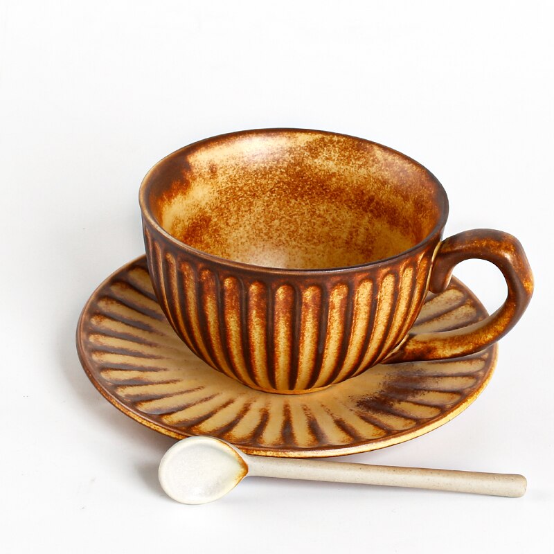 Tazas de cerámica originales para el desayuno, servicio de tazas de café Espresso, vajilla de porcelana japonesa Kaffeetasse: Style 11
