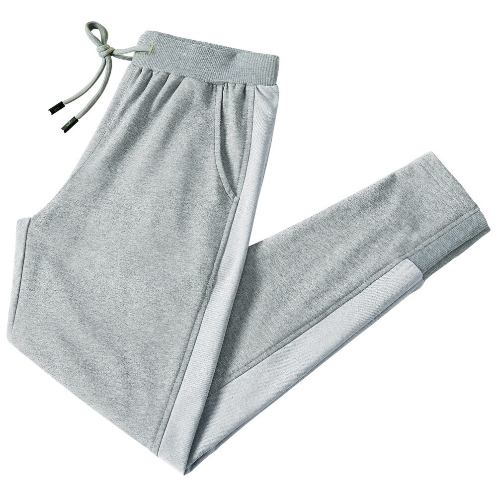 Negen-Punt Broek Mannen Zomer Sport Running Pure Katoenen Broek Met Waisted Harembroek Casual Dunne Broek Losse trend