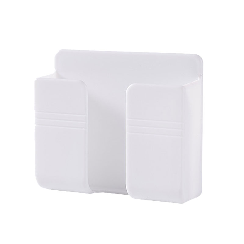 Pour Huawei Iphone Xiaomi support mural pour téléphone portable universel crochet de Charge pour téléphone portable support suspendu crochets station de Charge: WHITE