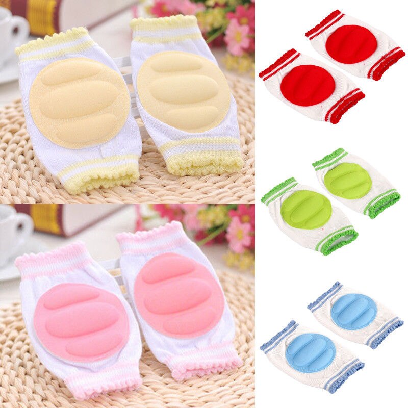 Di Modo Del Bambino a Gattoni Knee Pad di Sicurezza Anti-Scivolo Piedi Gamba Protezione Del Gomito
