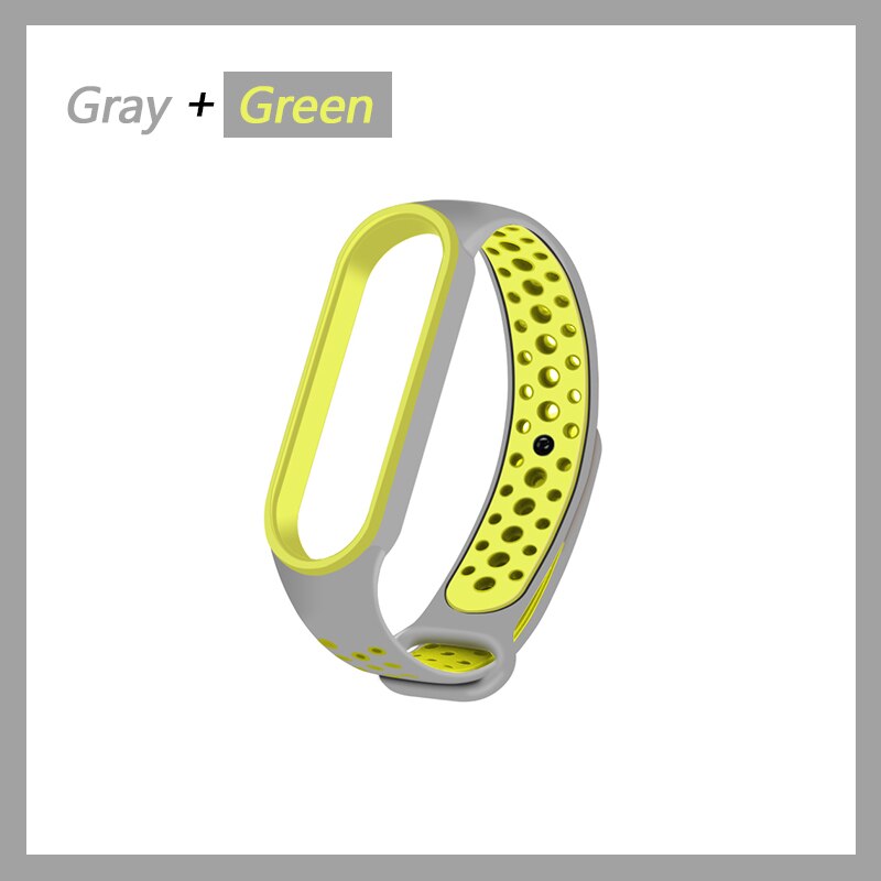 soft Silicone Bracelet for Xiaomi Mi Band 5 Strap Sport watch Silicone wrist strap For xiaomi mi band 5 bracelet Miband 5 strap: 08