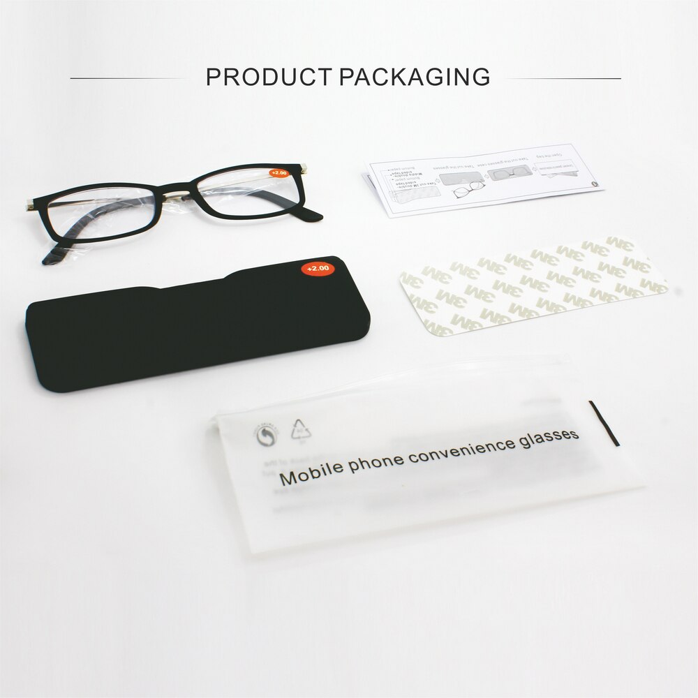 ROLIPOP Reading Glasses Anti Blue Ray for Men Womens Thin Presbyopic Glasses Man