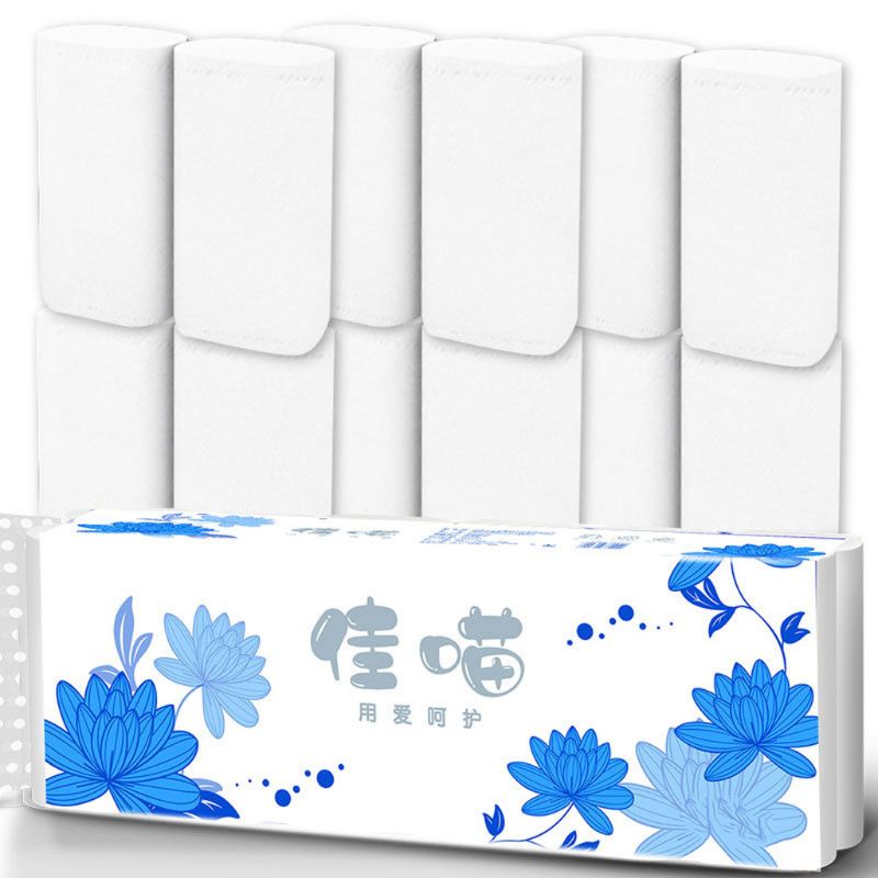 10 Rolls 4-Ply Toilet Paper Silky & Smooth Soft Premium Home Kitchen Toilet Tissue Super Soft & Strong Paper Towels