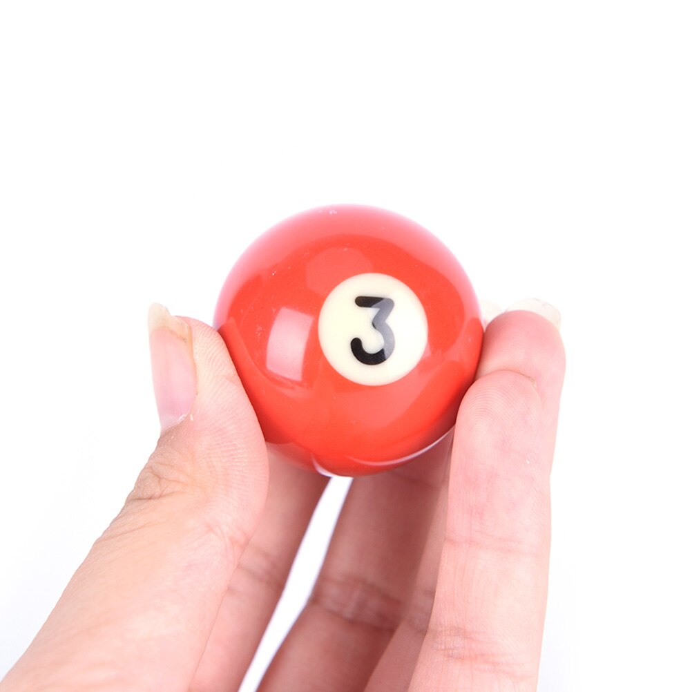 1Set balls 38mm full set resin Billiard Training ball Table Balls Cue ball for kids children Practice pool