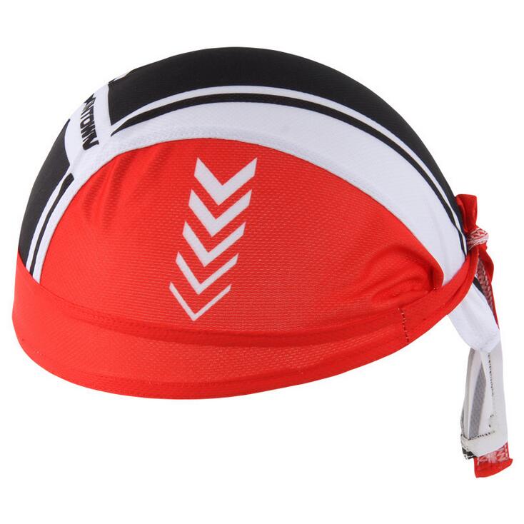 CKAHSBI Outdoor kolarstwo sportowe czapka Quick Dry pałąk rower jazda bandany szalik lato kobiety mężczyźni czapka do biegania nakrycia głowy: Red Purple Star